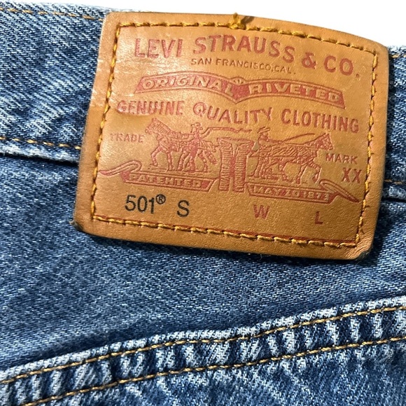 Levi’s Button-Up Skinny Denim Jeans – Size 24, 100% Cotton - Picture 4 of 9